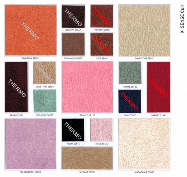 sense cuir thermo book binding cloth
